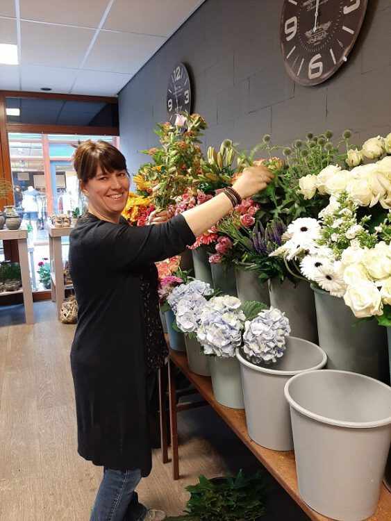 Christa bij De Bloemenkamer